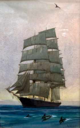 Square Rigger by Gordan Grant