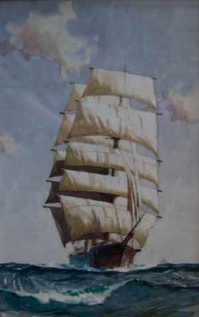 Square Rigger by Gordan Grant